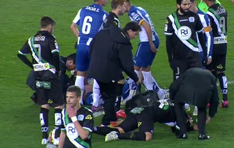 Andone, la un pas de o accidentare GRAVĂ cu Espanyol! / VIDEO