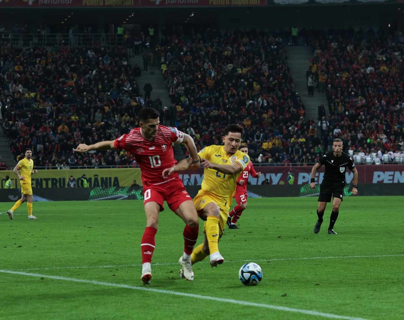 Alibec a marcat, Moldovan a închis poarta. Tricolorii au învins Elveția și au câștigat grupa I a preliminariilor Euro 2024