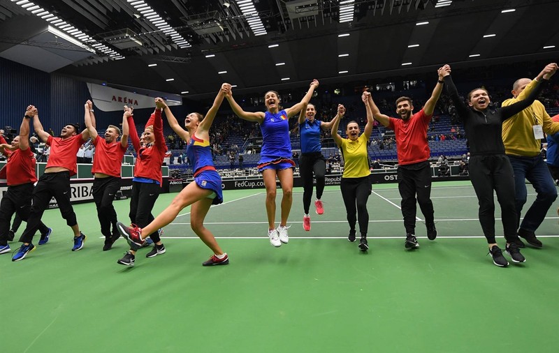 EXCLUSIV | Jucătoarele din echipa de FED Cup a României și-au primit banii pentru calificarea în semifinale. Anunțul FRT