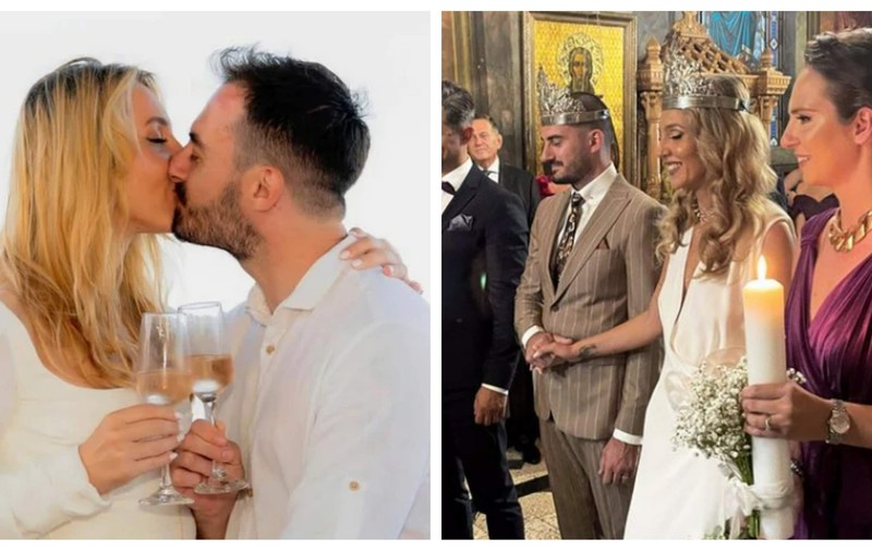 Ana Odagiu și Conrad Mericoffer s-au căsătorit religios. Ce rochie de mireasă a purtat artista