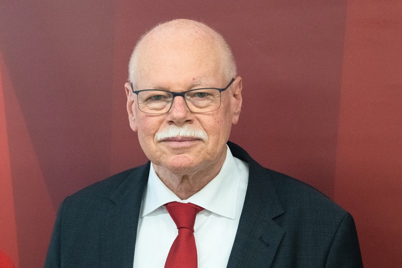 29 June 2023, Bremen: Ulrich Mäurer (SPD) is presented as candidate for the office of Senator for the Interior and Sports at a press conference of the SPD. Photo: Marco Rauch/dpa,Image: 786120012, License: Rights-managed, Restrictions: GERMANY OUT, Model Release: no