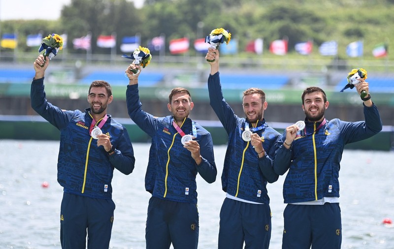 Zi magică pentru România la Tokyo! După aurul fetelor, băieții de la 4 rame iau argintul