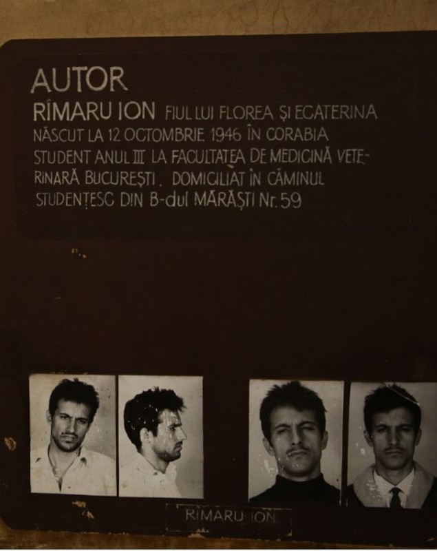 Dosarul celebrului criminal Ion Râmaru, în imagini care nu s-au văzut până acum! Autor a patru omoruri, studentul a terorizat Capitala în anii `70