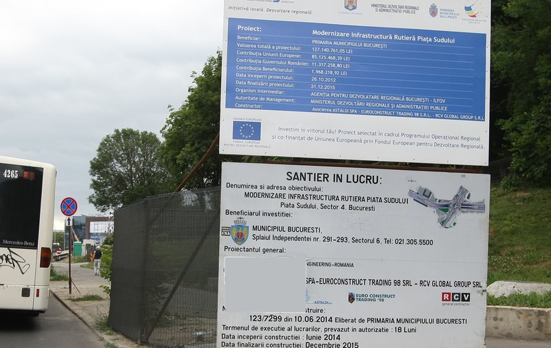 Anunț important de la Primărie. Noi restricții de trafic din pricina lucrărilor de la Piața Sudului
