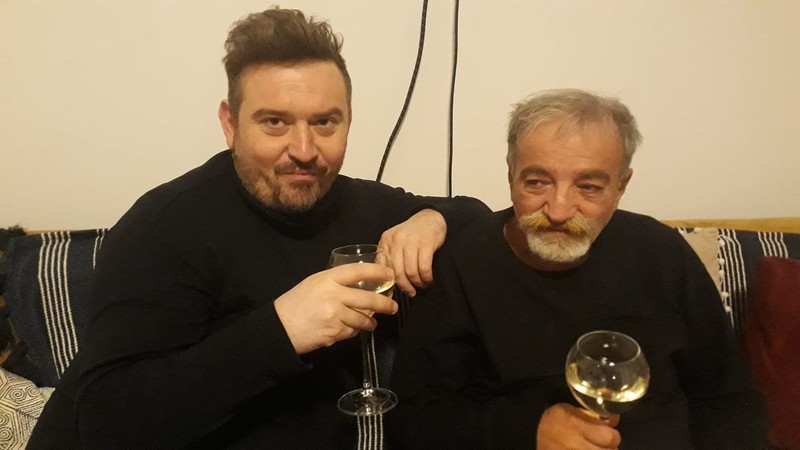 Mihai Laurențiu Fuiorea alături de Ionel Ciupureanu. Fotografie din 2020 de pe pagina de Facebook a lui Mihai Fuiorea