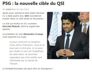 Ce le-au spus petroliştii francezilor despre scrisoarea de la PSG