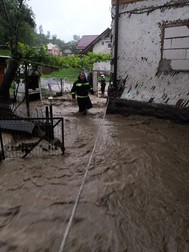 Intervenții în Bihor| sursa foto ISU Bistrița