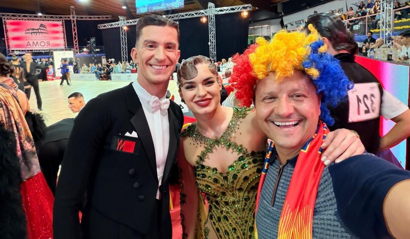 Rareș Cojoc și Andreea Matei au câștigat Grand Slam-ul de la Roma 2026. Sursa foto: Libertatea.