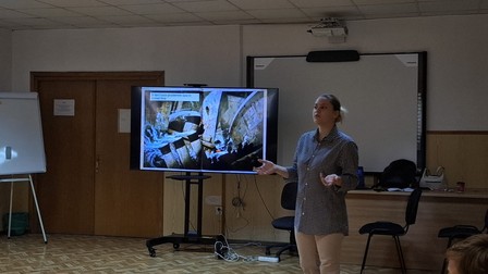 Ana Maria Lăcătuș, masterand Facultatea de Filozofie
