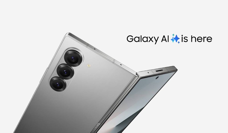 Samsung Galaxy Z Fold6 a fost primul telefon pliabil care a integrat funcții Galaxy AI. Foto: Samsung