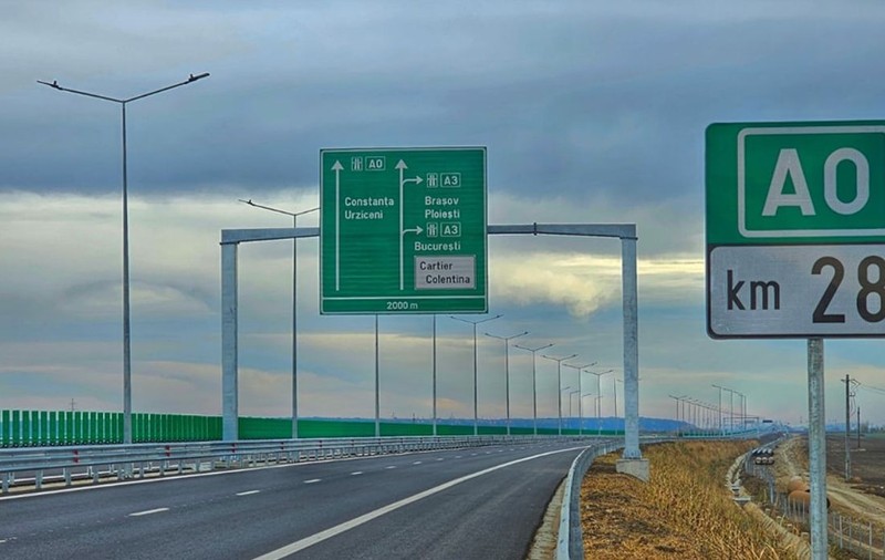 Pe câți kilometri din Autostrada A0 pot circula românii, ce tronsoane de drum au fost deschise în acest an