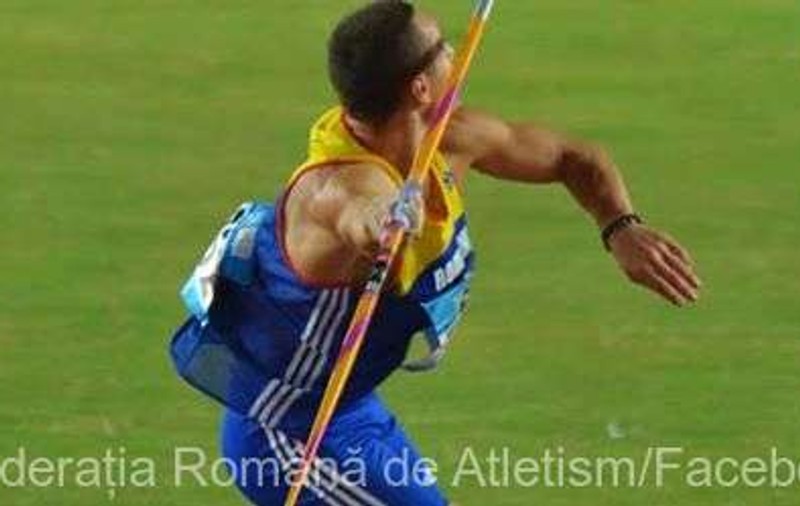 Alexandru Novac, record național la aruncarea suliței. Sportivul este antrenat de Mihaela Melinte