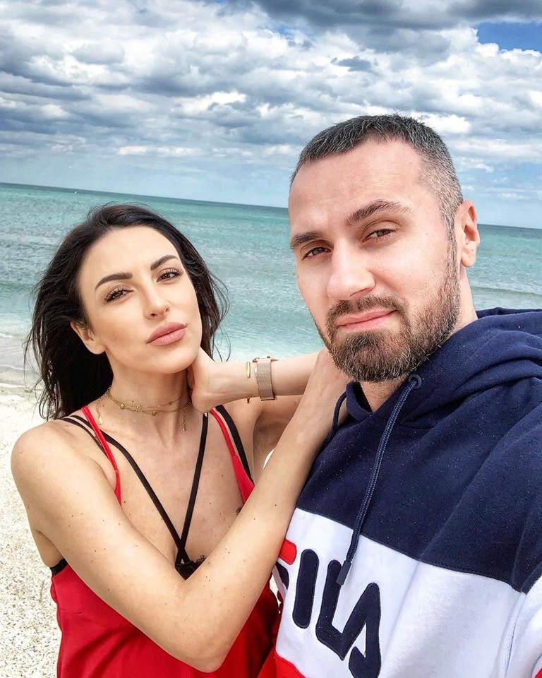 Anca Ciota și soțul ei, cântărețul Phelipe
