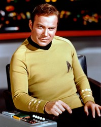 William Shatner în rolul căpitanului Kirk din Star Trek, 1968. Foto: Hepta.ro