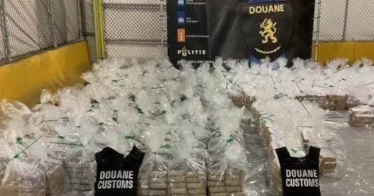 Captura de cocaină în depozitul Ulvenhout