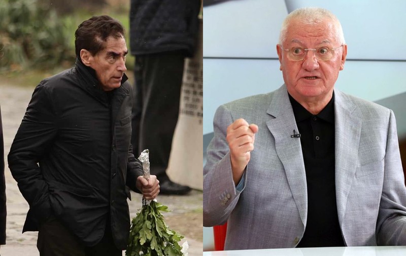 Petre Roman, certat public de Mitică Dragomir pentru că a lipsit de la înmormântarea Mioarei Roman: „A fost soția ta 33 de ani. Ce e asta, fratele meu?”