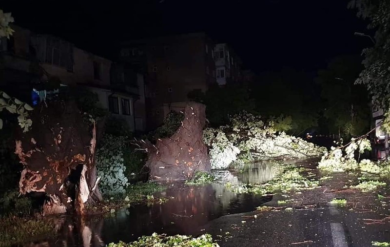 Furtună extrem de puternică în Germania, cel puțin 20 de persoane au fost rănite. Vântul a suflat cu 110 kilometri la oră