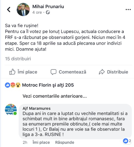 Mesajul gorjeanului