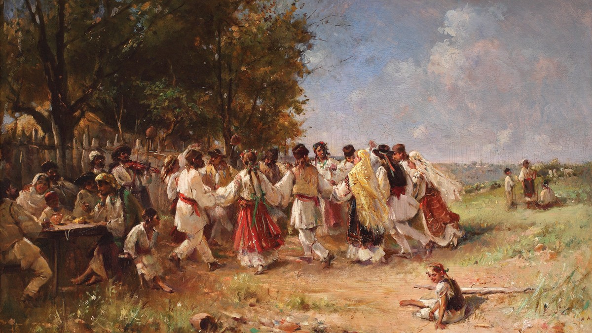 Theodor Aman_Hora de la Aninoasa [1887]