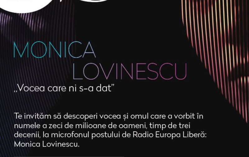 Anunțăm deschisă oficial expoziția manifest Monica Lovinescu, „Vocea care ni s-a dat”