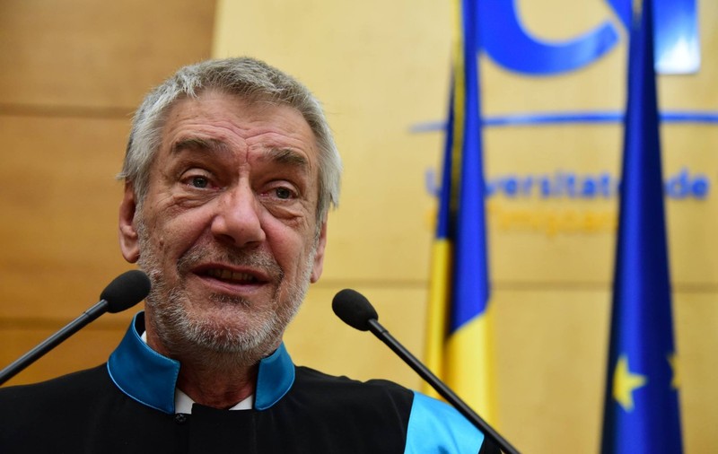 Marcel Iureș, omagiat la Timisoara. Ce le-a spus îndrăgitul actor studenților Universității de Vest/ FOTO