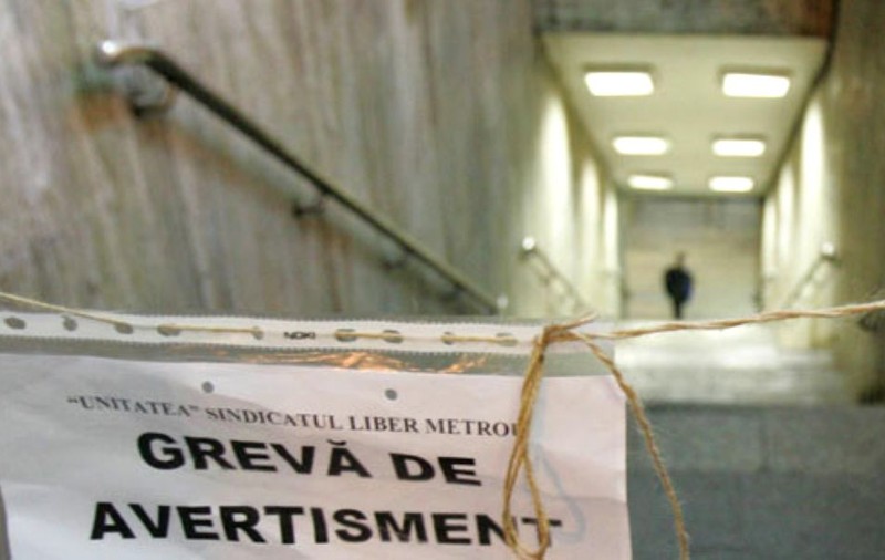 Ion Rădoi (USLM): Grevă de avertisment, joi, la metrou. Când urmează, "cel mai probabil", greva generală