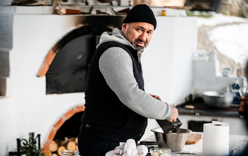 Primele cuvinte rostite de Cătălin Scărlătescu după ce a mâncat două găleți de carne: „Pe vremuri, când aveam 148 de kilograme”