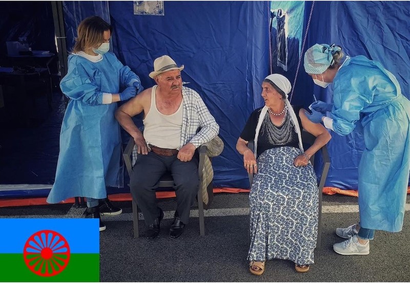 Bulibașa și soția s-au vaccinat cu Pfizer, în Râmnicu Vâlcea