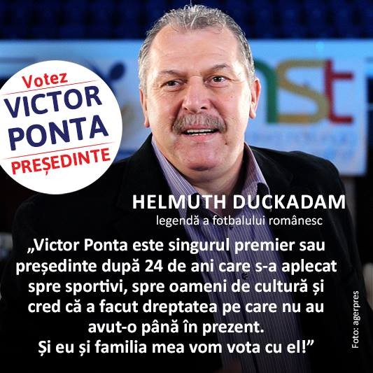 Helmuth Duckadam bagă Steaua în politică