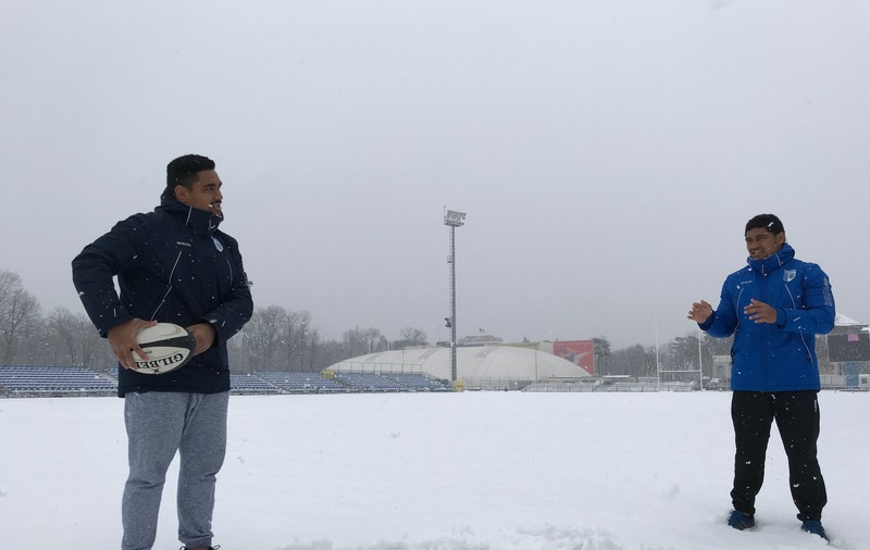 Rugbiștii de la CSM București trag din greu de fiare pentru a câștiga eventul! | FOTO