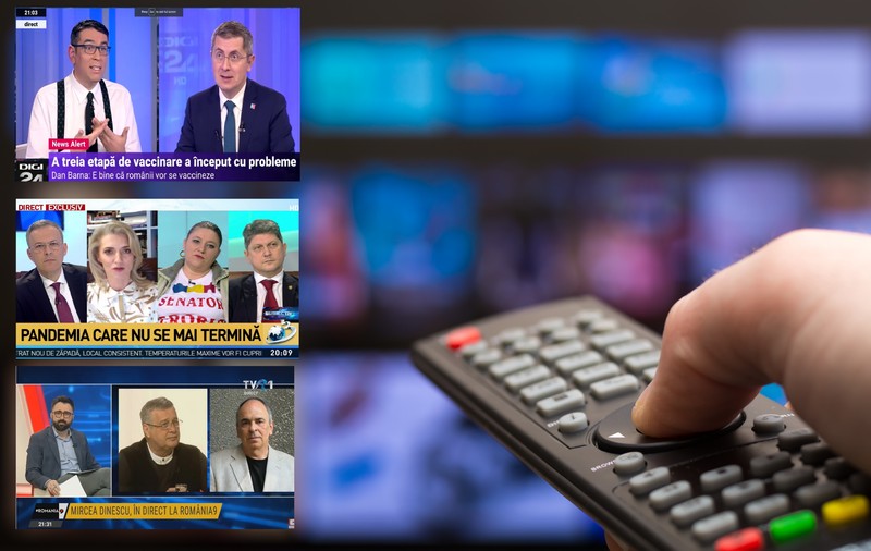 Televiziunile noastre au ratat bucuria unei nominalizări pentru România. Ni i-au dat din nou pe Șoșoacă, Barna sau Dinescu