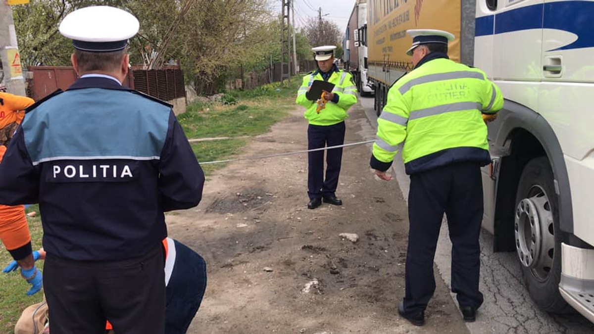 Femeie din Giurgiu ucisă de un TIR