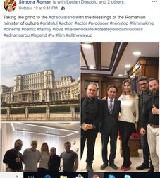 Grupul de producători alături de Adrian Sârbu Foto: Facebook