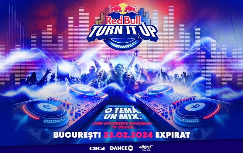 Cea mai tare competiție de DJing, Red Bull Turn It Up, vine în România!