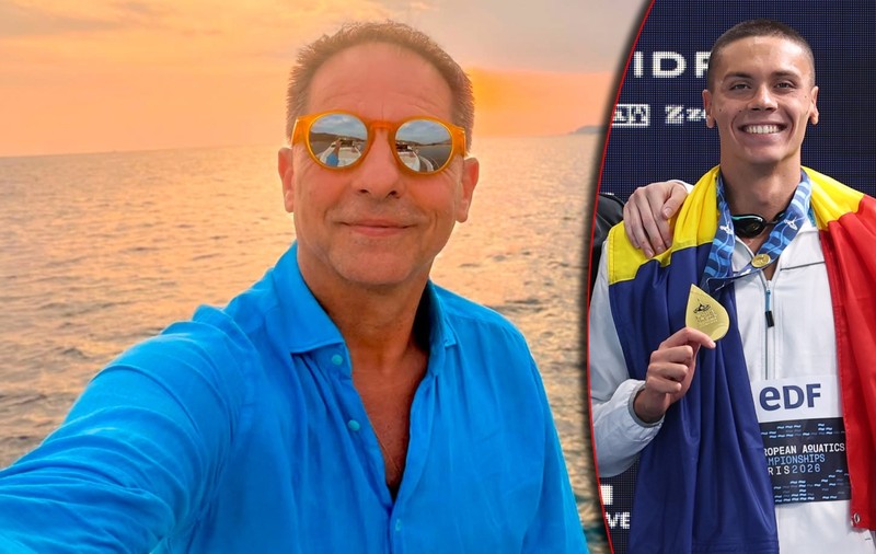 Ce ar vrea Dan Negru să facă David Popovici după ce a devenit din nou campion european la înot: „Abia atunci performanța lui va avea valoare”