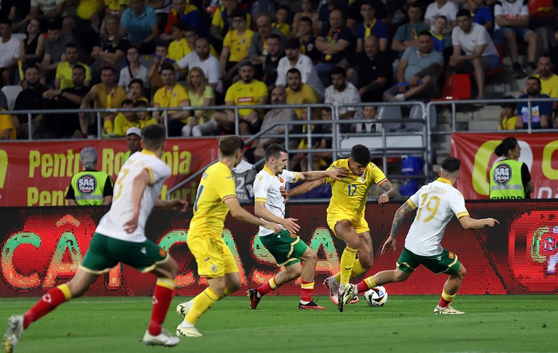 România - Bulgaria 0-0, în penultimul amical al tricolorilor înaintea Euro 2024. Ianis Hagi: Un test după o săptămână grea de antrenamente