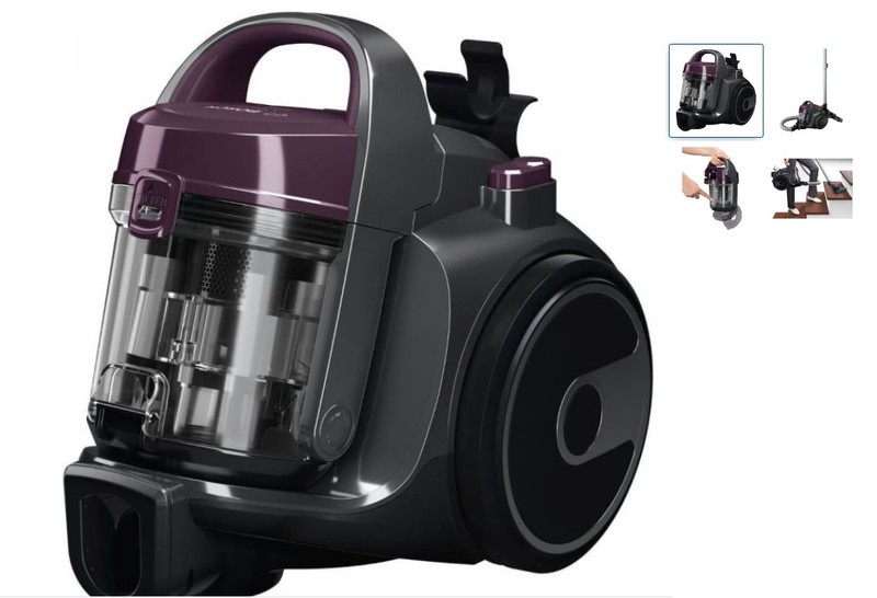 Aspirator fără sac Bosch BGC05AAA1, 700 W, 1.5 L, 24.9 kWh/an