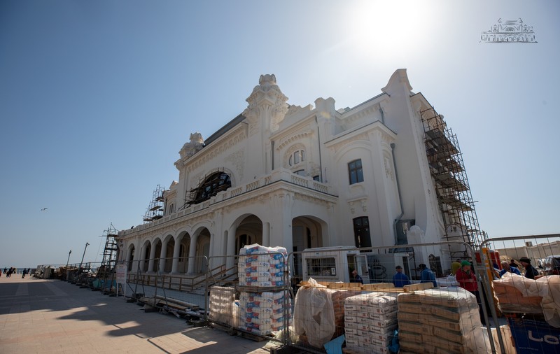 Lucrările la Cazinoul din Constanţa se apropie de final după 4 ani. Care va fi destinația clădirii
