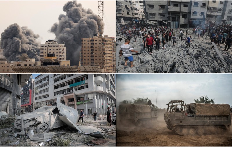 LIVETEXT Israelul a ordonat „asediu complet” asupra Fâșiei Gaza, iar Netanyahu declară că „vom lovi cu o forță enormă”. Hamas amenință că va executa prizonierii dacă Israelul continuă atacurile. Peste 1.500 de morți de ambele părți