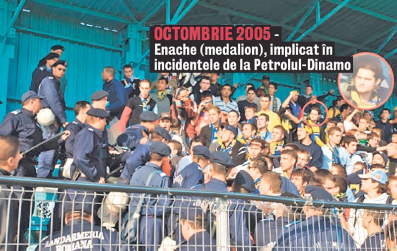 Huliganului ploieştean, depistat că a mai avut probleme cu jandarmii în 2005, i s-a prelungit mandatul de arestare