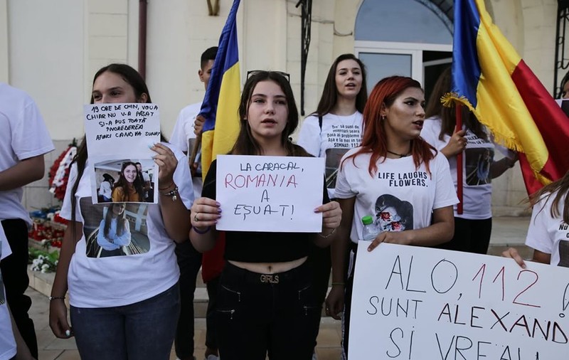 Marș inițiat de colegii Alexandrei Măceșanu. Oamenii vor picheta și casa lui Gheorghe Dincă