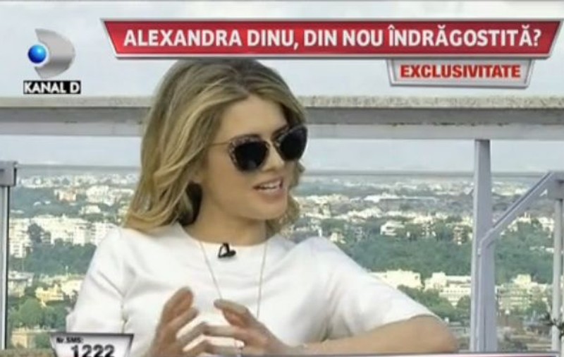 Alexandra Dinu, din nou îndrăgostită? "Ne înţelegem foarte bine, îl descopăr în fiecare zi!" | FOTO