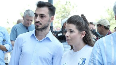Kira Hagi și grecul Thomas Ferfelis sunt împreună de mai bine de un an. Foto: Gazeta Sporturilor