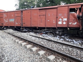 Tren de marfă, deraiat în Mehedinți, între gările Prunişor şi Drobeta Turnu Severin