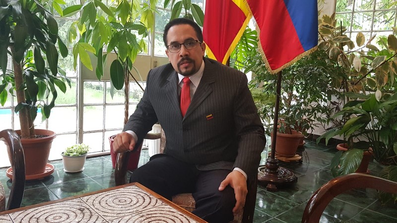 Ambasadorul Venezuelei în România, Alfredo Alfonso Torrealba
