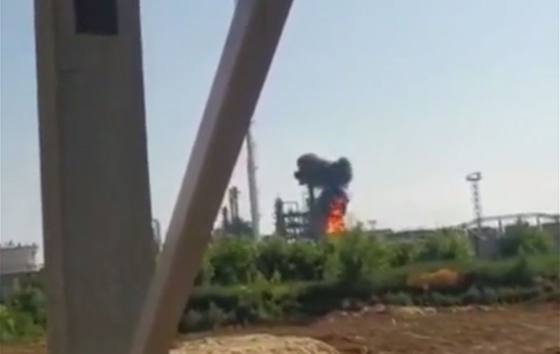 Incendiu la o rafinărie din Rusia în urma unei lovituri cu drone