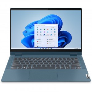 Ultrabook Lenovo 14'' IdeaPad Flex 5 14ALC05, FHD IPS Touch, Procesor AMD Ryzen™ 5 5500U (8M Cache, up to 4.0 GHz), 8GB DDR4, 512GB SSD, Radeon, Win 11 Home, Abyss Blue