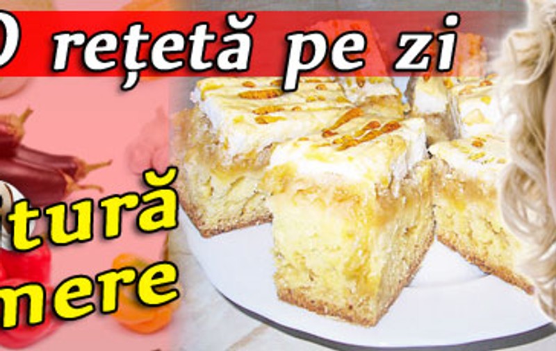 Prăjitură cu mere / O reţetă pe zi