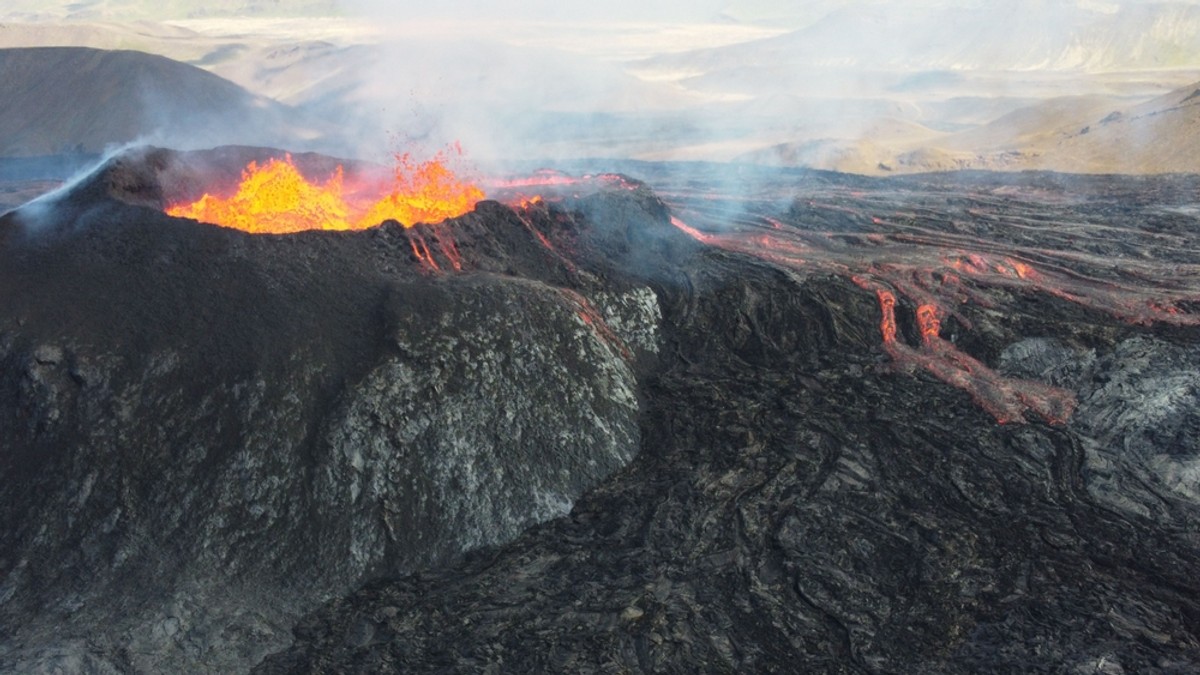 Vulcanul Mauna Loa din Hawaii - Imagine cu Vulcanul Mauna Loa