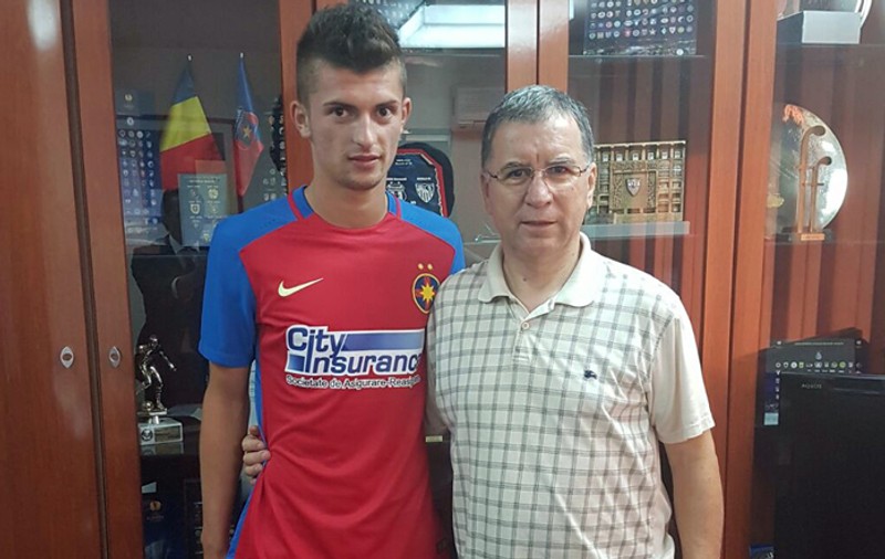 Florin Tănase a semnat pe cinci ani cu Steaua şi va purta tricoul cu numărul 7